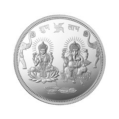 Laxmi Ganesha High Relief - 10 gm