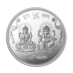 Laxmi Ganesha High Relief - 20 gm