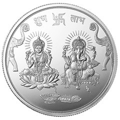Laxmi Ganesha High Relief - 100 gm